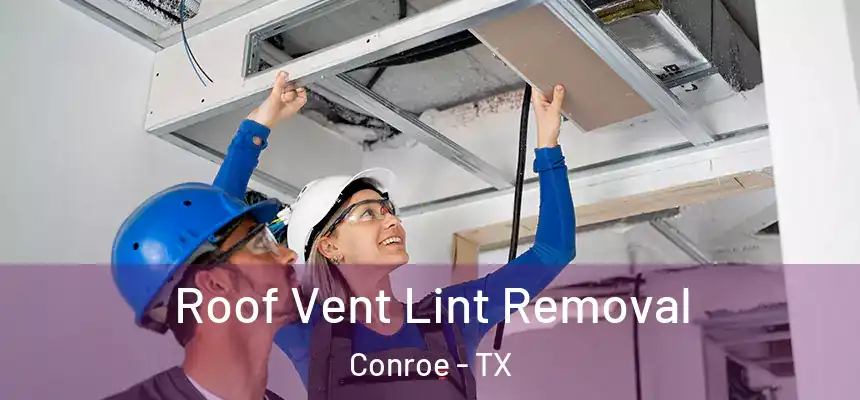 Roof Vent Lint Removal Conroe - TX